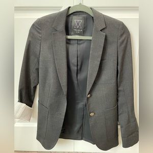 Aritzia Talula Dark Grey Blazer